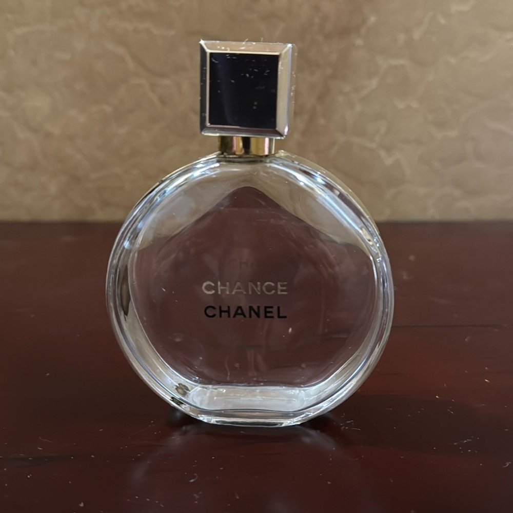 Empty Chanel Chance Bottle 3.4 oz missing sprayer